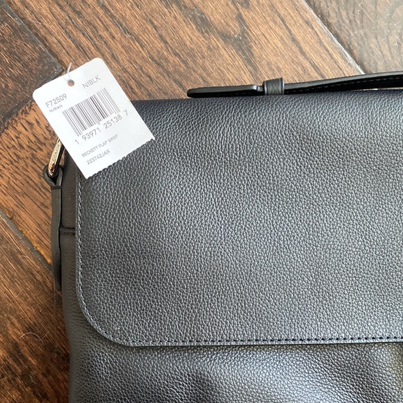 NWT Coach Beckett Flap Brief Case Laptop Bag - Picture 6 of 6